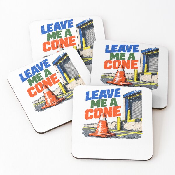 Item preview, Leave Me a Cone Workplace Pun designed and sold by elderberry.