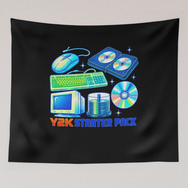 Item preview, Vintage Computer Gear Y2K Starter Pack designed and sold by elderberry.