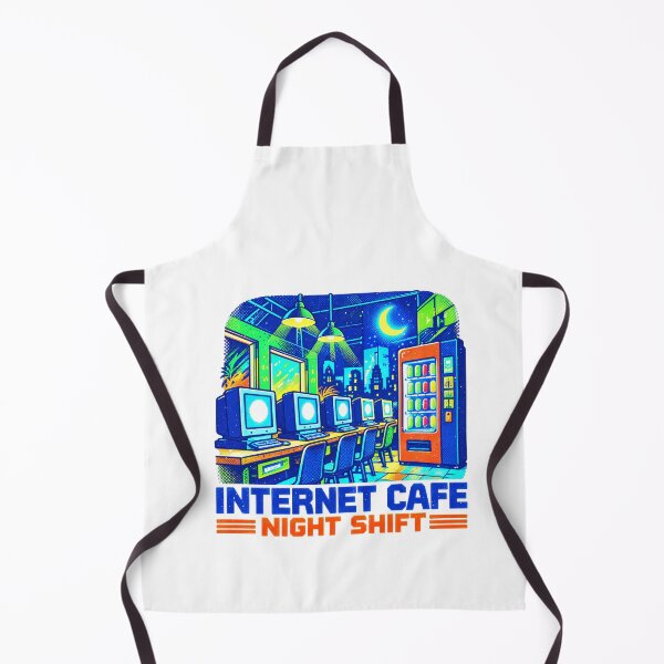 Item preview, Internet Cafe Night Shift Humor designed and sold by elderberry.