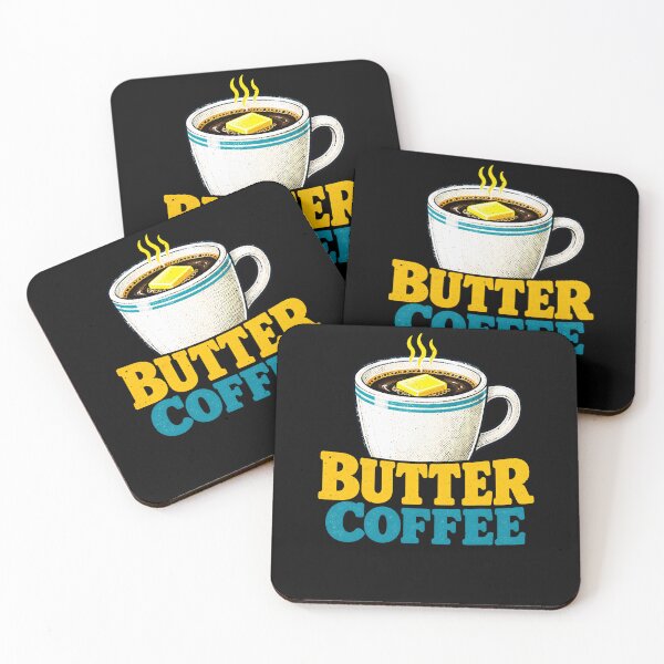 Item preview, Butter Coffee Humor for Coffee Fans designed and sold by elderberry.