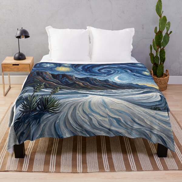 Item preview, White Sands National Park Starry Night Dunes designed and sold by Bad-Decisions-Designs.