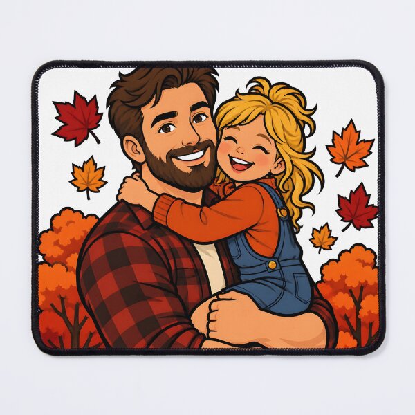 Item preview, Autumn Embrace designed and sold by DrawingAndText.
