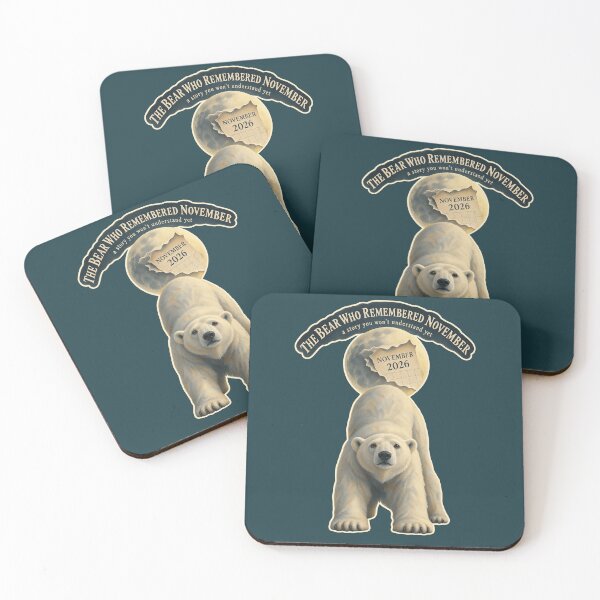 Item preview, The Bear Who Remembered November designed and sold by VISIONARTIST.