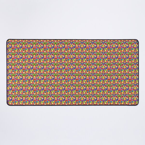 Item preview, Vibrant Geometric Fruit Tessellation – Colorful Tropical Mosaic Pattern designed and sold by vinothmech53.