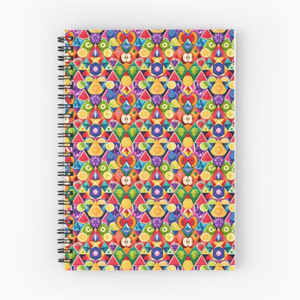 Item preview, Vibrant Geometric Fruit Tessellation – Colorful Tropical Mosaic Pattern designed and sold by vinothmech53.