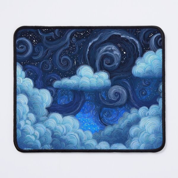 Item preview, Celestial Ocean Starry Night Waves designed and sold by AurelleDesign.