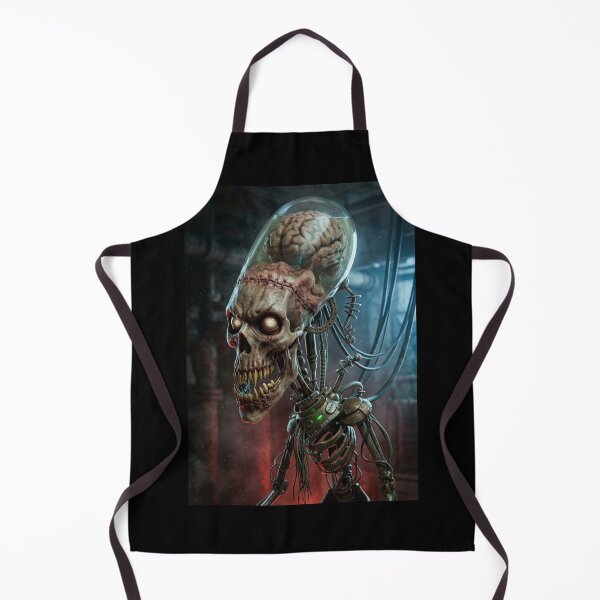 Item preview, Robotic Zombie with his brain in a jar designed and sold by Vintage Designs +.