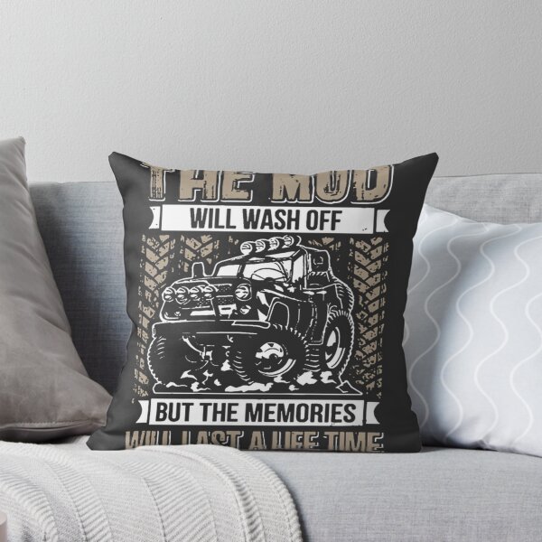 Item preview, Inspirational Quote Design - The Mud Will Wash Off But The Memories Will Last A Lifetime designed and sold by Tarzaned.
