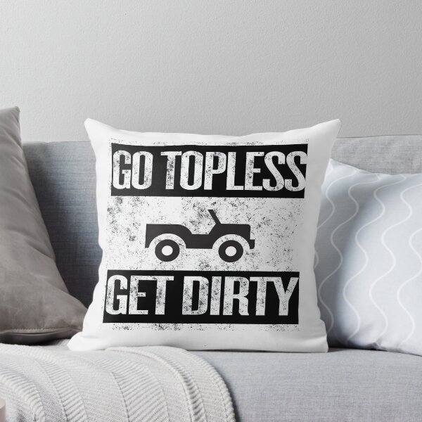 Item preview, Go Topless Get Dirty Fun Off-Road Adventure Design designed and sold by Tarzaned.