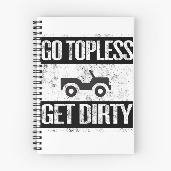Item preview, Go Topless Get Dirty Fun Off-Road Adventure Design designed and sold by Tarzaned.