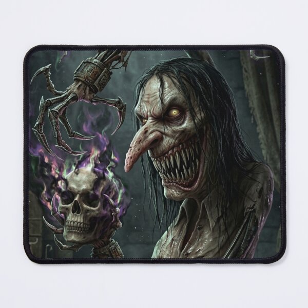 Item preview, Dark Magic evil necromancer horror art designed and sold by Vintage Designs +.