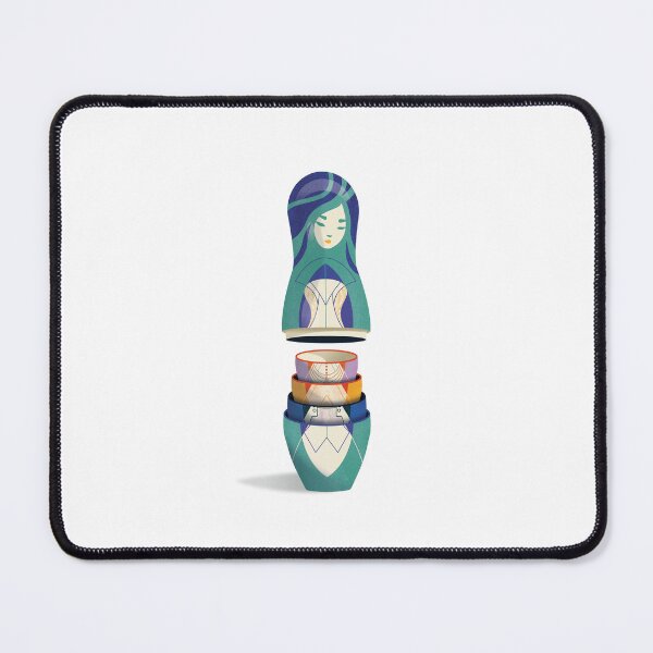 Item preview, Russian Nesting Doll (peacock edition) designed and sold by Juliette Lancien.