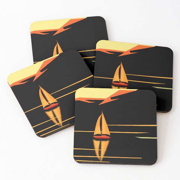 Item preview, Sailboat at Sunset designed and sold by Andrew  Hitchen.