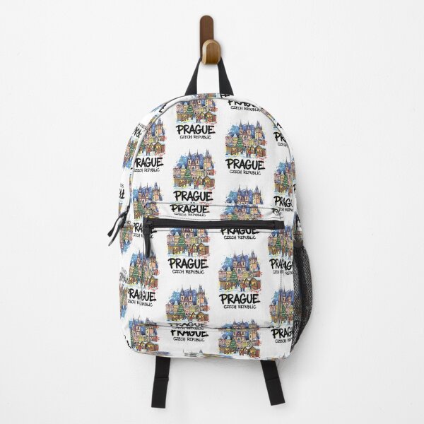 Item preview, Prague Old Town Square Christmas Market Art designed and sold by Merch by Das Design Studio.