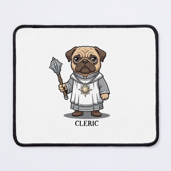Item preview, D&D Pug Cleric designed and sold by VFXguy.