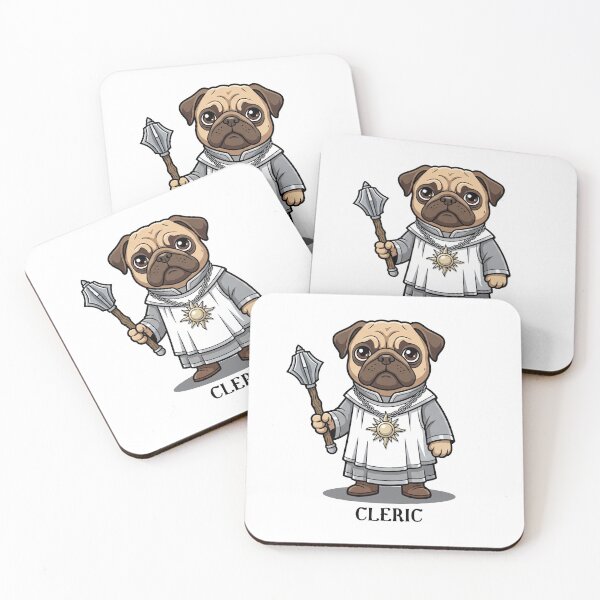 Item preview, D&D Pug Cleric designed and sold by VFXguy.