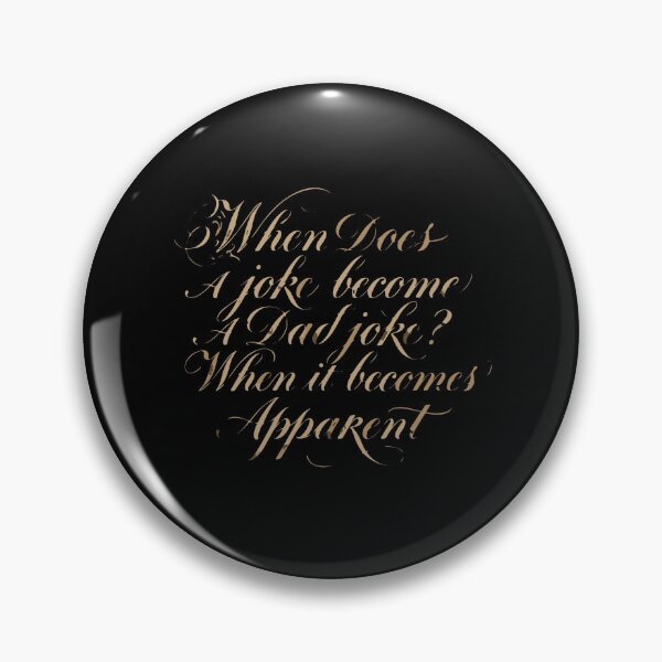 Artikelvorschau, Wann wird aus einem Witz ein Vaterwitz? Wenn es offensichtlich wird! Lustiger Vaterwitz entworfen und verkauft von PopStars1993.