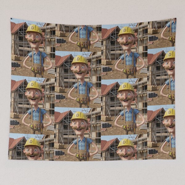 Item preview, My dad is a builder illustration designed and sold by Vintage Designs +.