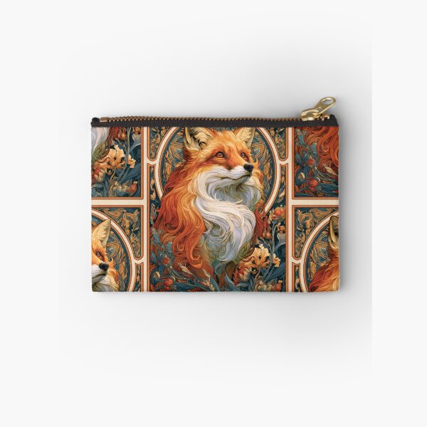 Item preview, Art nouveau fox designed and sold by MendaciousMina.