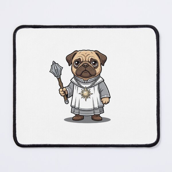 Item preview, D&D Pug Cleric - No Label designed and sold by VFXguy.