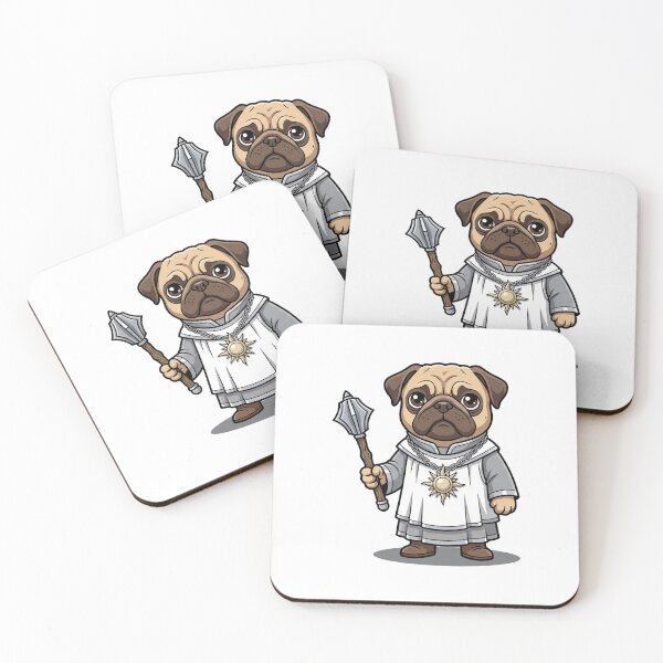 Item preview, D&D Pug Cleric - No Label designed and sold by VFXguy.