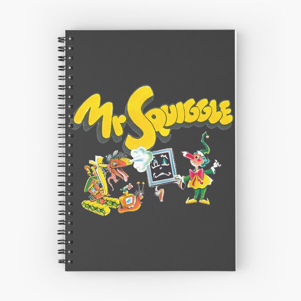 Item preview, Whimsical Mr Squiggle and Friends Cartoon Illustration Art designed and sold by vincentpalmer9.