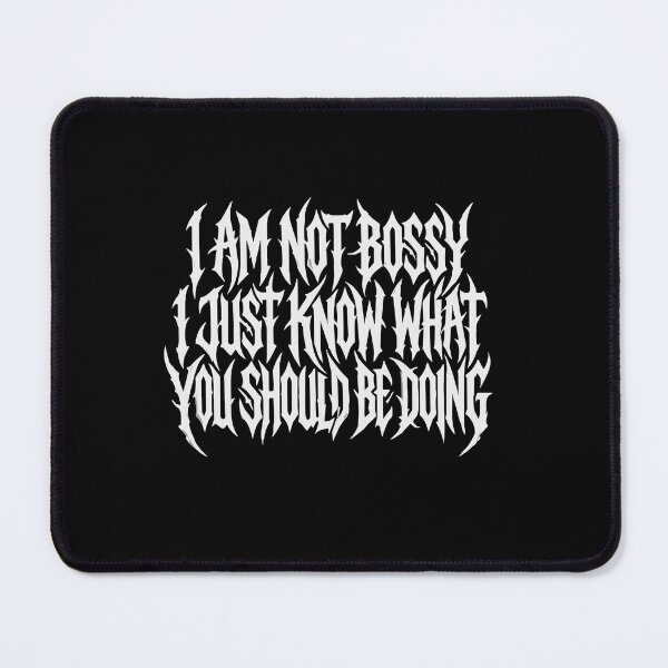Item preview, I Am Not Bossy I Just Know What You Should Be Doing Assertive Leader Humor designed and sold by PopStars1993.
