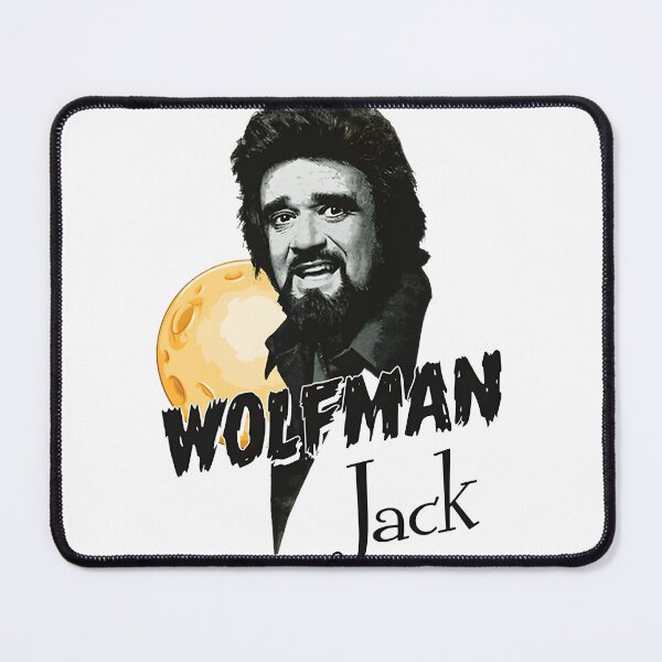 Item preview, Wolfman Jack Vintage Radio DJ Icon Design designed and sold by Cerealbite.