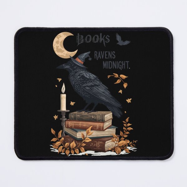 Item preview, Dark Academia Raven Books designed and sold by ChicTrendz.