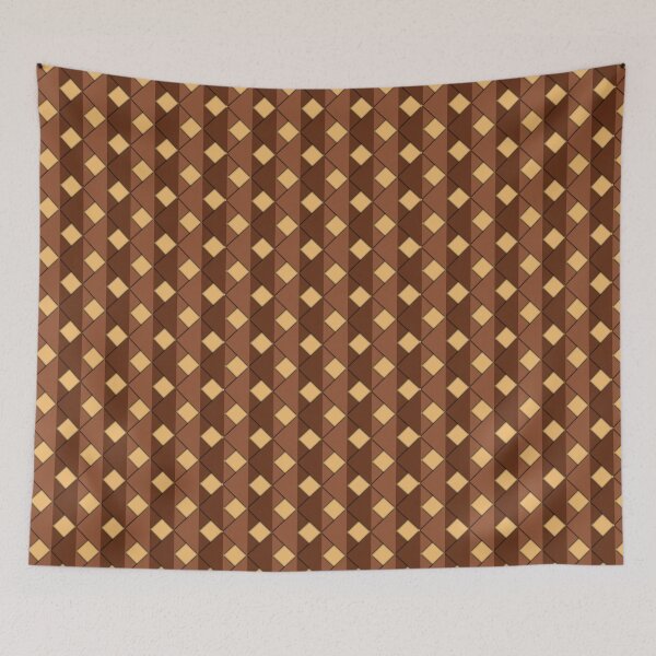 Item preview, Brown Interwoven Geometric Basket Weave Seamless Pattern designed and sold by Ojokeblenge.