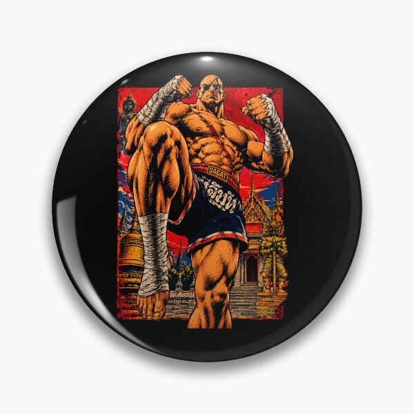 Item preview, Sagat Street Fighter designed and sold by Dark Days Design.