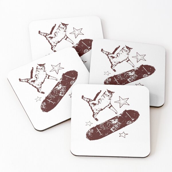Item preview, Skateboarding Cat Vintage Y2k  designed and sold by Hedoraxe.