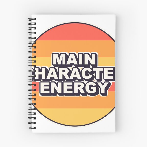 Item preview, Main Character Energy Retro Meme Sticker designed and sold by Alphakenon.