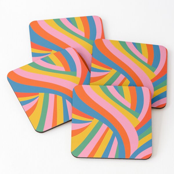 Item preview, Colorful Abstract Rainbow Whirl Pattern designed and sold by kierkegaard.