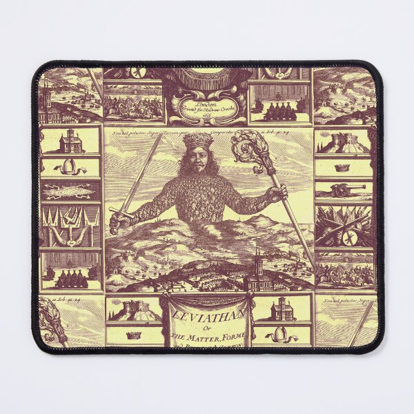 Item preview, Hobbes: Leviathan 2, I-Theist Athenaeum designed and sold by The I-Theist Institute Store.