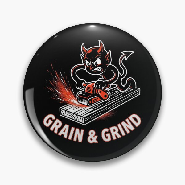 Artikelvorschau, Grain & Grind Funny Belt Sander Carpenter Woodworker T-Shirt entworfen und verkauft von DEADLINE DEMONS.