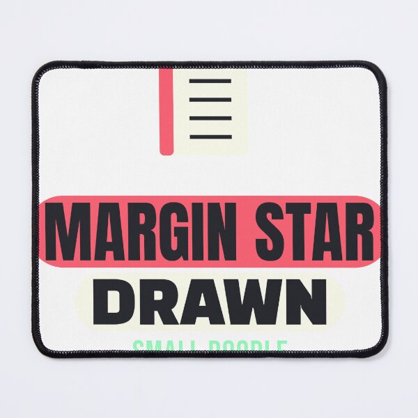 Item preview, Margin Star Drawn Journal Shirt designed and sold by Nice Niche.