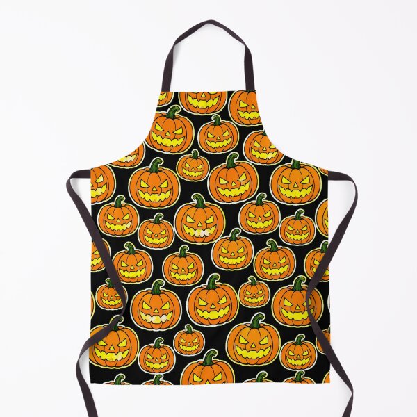 Item preview, Classic Halloween Pumpkin Jack O Lantern Seamless Pattern designed and sold by BeardWave.