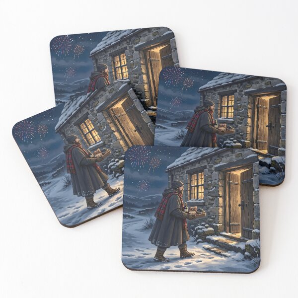 Item preview, First Footing on Hogmanay designed and sold by Sybille-Yates.
