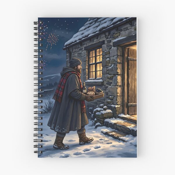 Item preview, First Footing on Hogmanay designed and sold by Sybille-Yates.