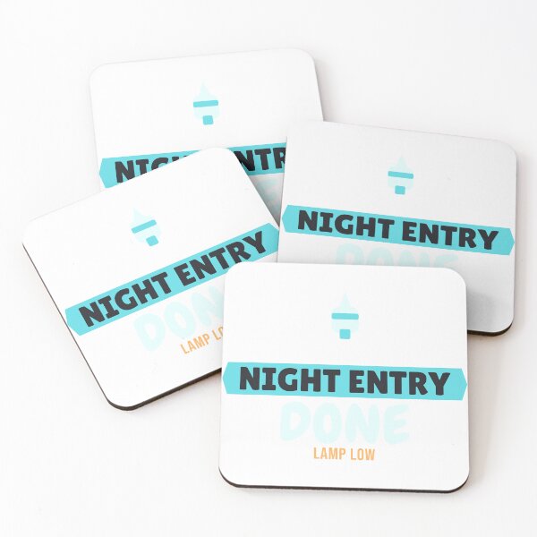 Item preview, Night Entry Done Journal Shirt designed and sold by Nice Niche.