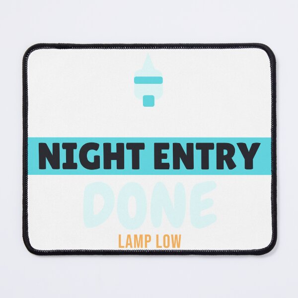 Item preview, Night Entry Done Journal Shirt designed and sold by Nice Niche.