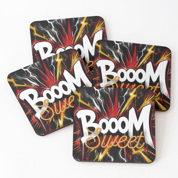 Item preview, Booom Sweet — Comic Explosion Energy Design designed and sold by Thelic1977.