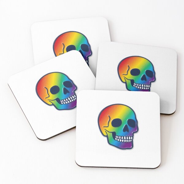 Item preview, Rainbow Skull designed and sold by deafhoops1.