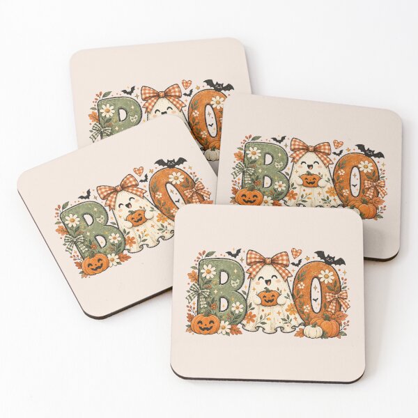 Item preview, Floral Halloween Ghost, Cute Flower Ghost, Whimsical Halloween designed and sold by Quiajia.