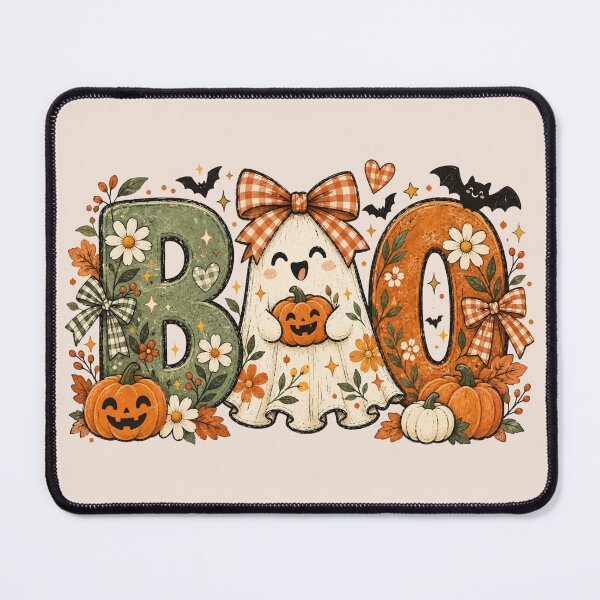 Item preview, Floral Halloween Ghost, Cute Flower Ghost, Whimsical Halloween designed and sold by Quiajia.