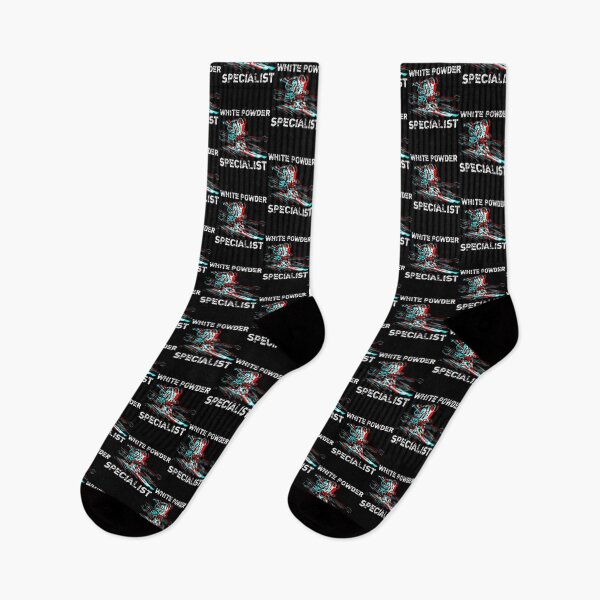 Artikelvorschau, Spezialist für weißen Pulverschnee, cooler Skifahrer, Snowboarder, Wintersport-Geschenk entworfen und verkauft von WiretapStudios.