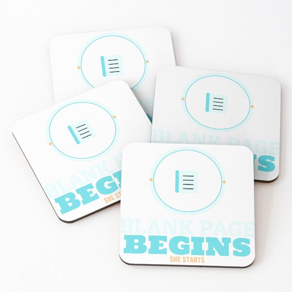 Item preview, Blank Page Begins Journal Shirt designed and sold by Nice Niche.