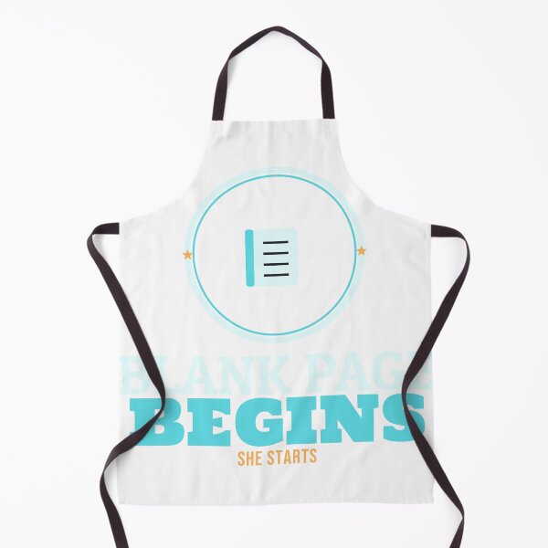 Item preview, Blank Page Begins Journal Shirt designed and sold by Nice Niche.