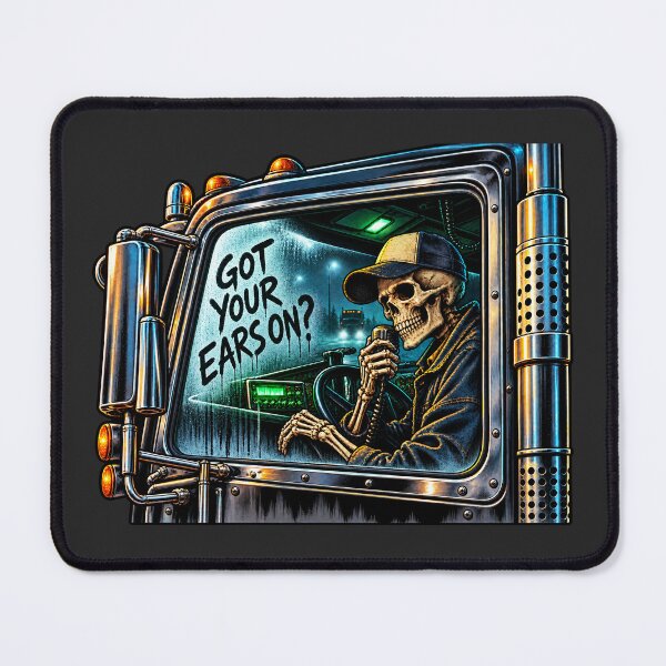 Item preview, Skeleton Trucker Window – Got Your Ears On? designed and sold by NomadForge.
